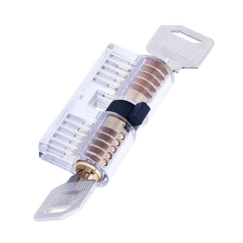 Transparent Bull Head AB KABA Lock for LockPick and Locksmith