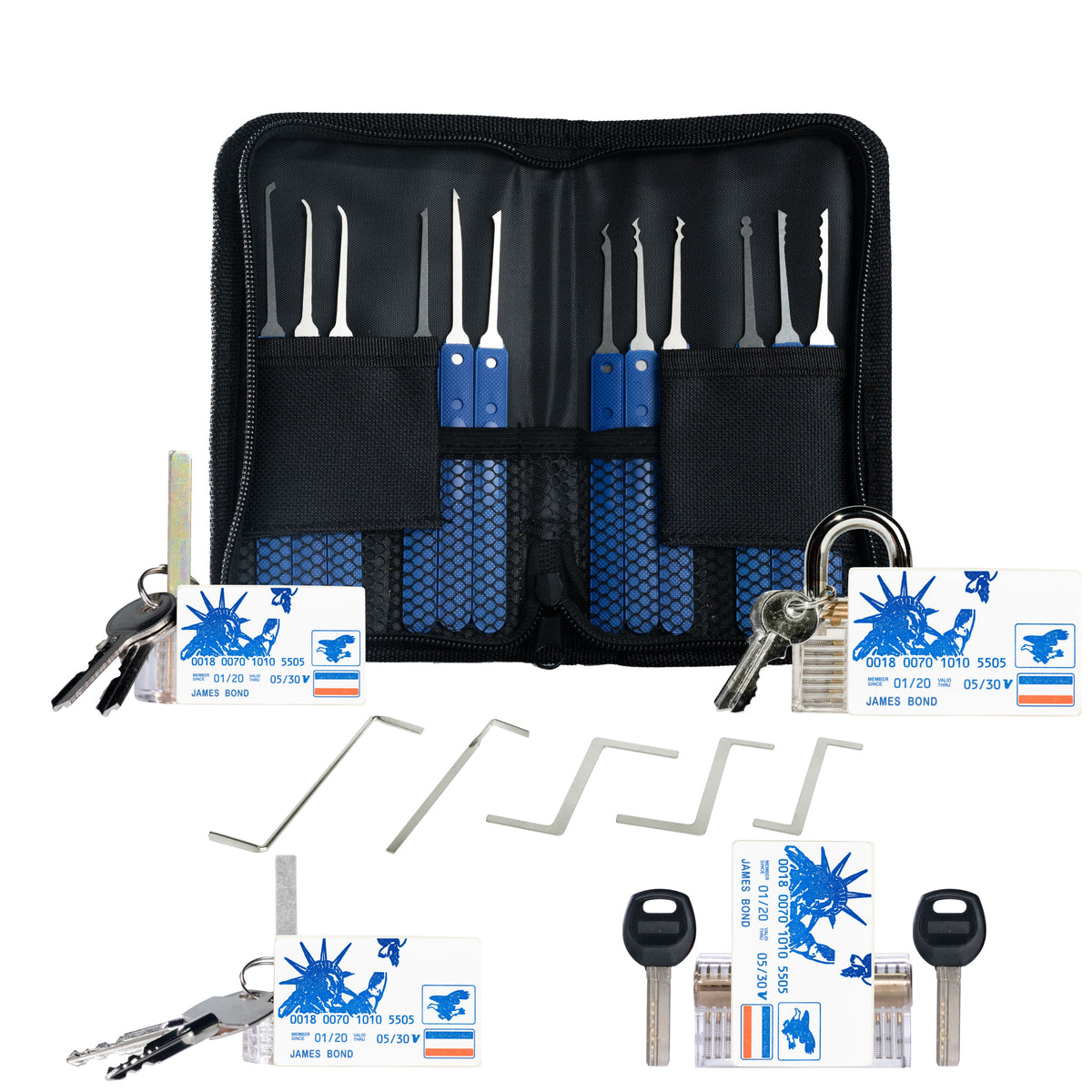 25 Pcs Lock Picking Kit 